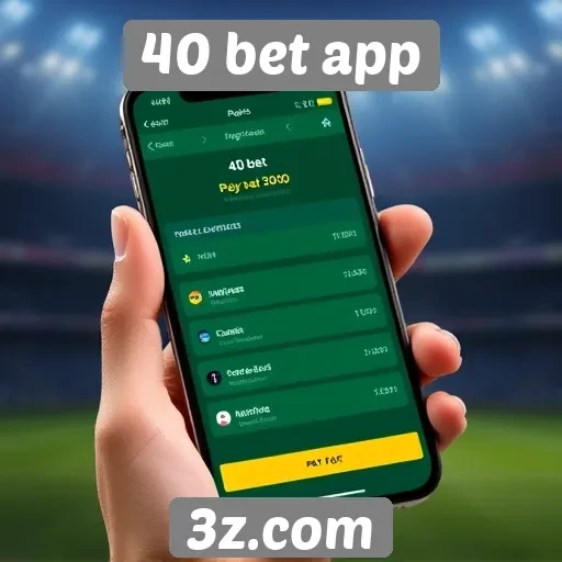 Opções de pagamento no 40 bet app